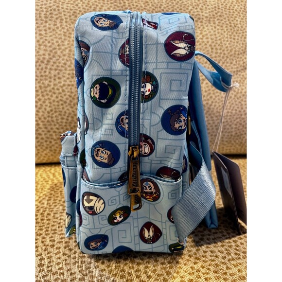 Loungefly Nickelodeon Avatar The Last Airbender Print Square Mini Backpack NEW - Picture 10 of 14